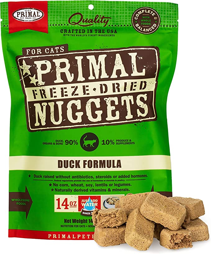 Primal freeze dried top quail