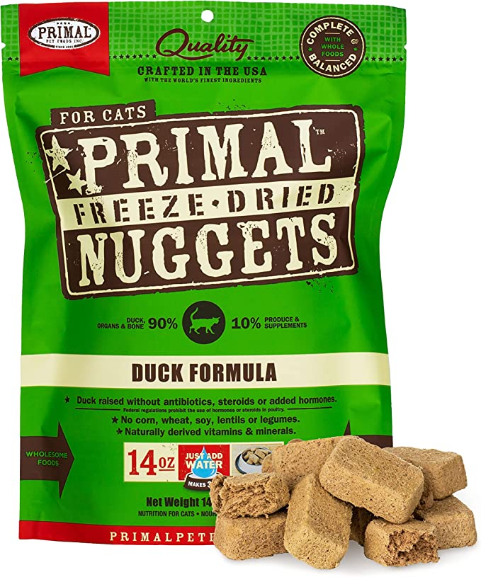 Primal Pet Foods Inc. - Freeze Dried Duck Cat Food