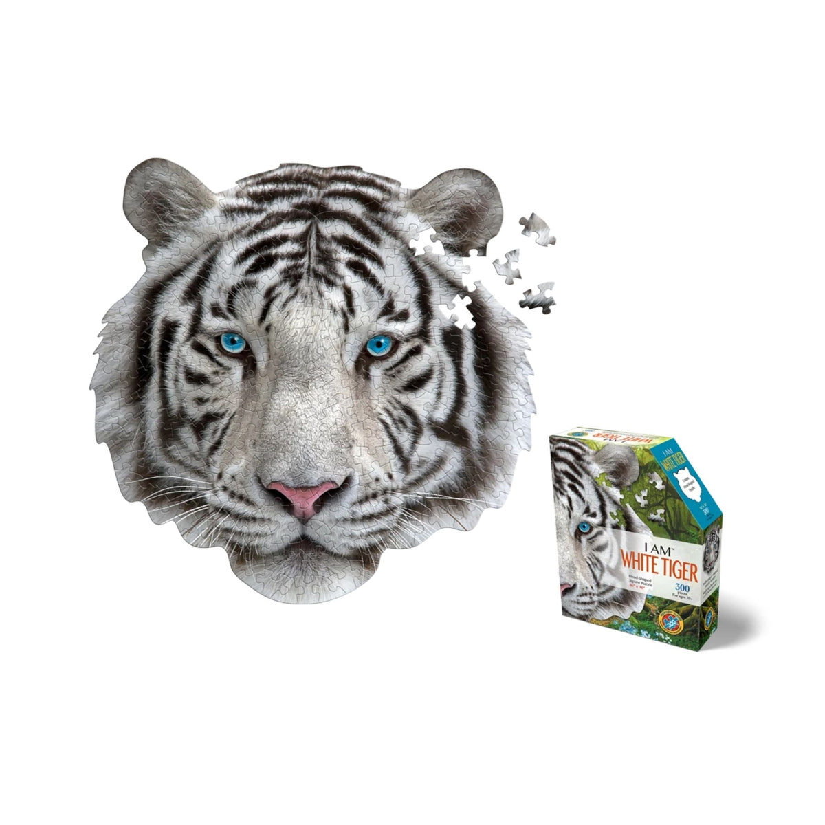 Madd Capp Puzzle: I AM Mini Tiger White-Southern Agriculture