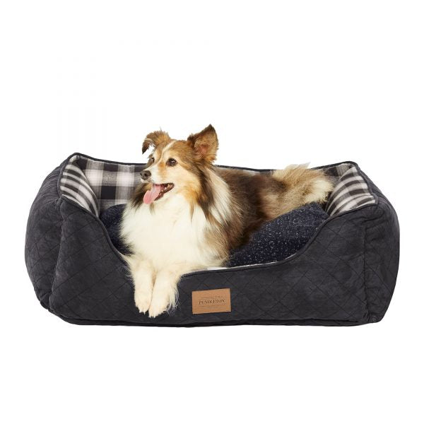 Carolina Pet Company - Pendleton Pet Charcoal Ombre Plaid Kuddler Dog Bed