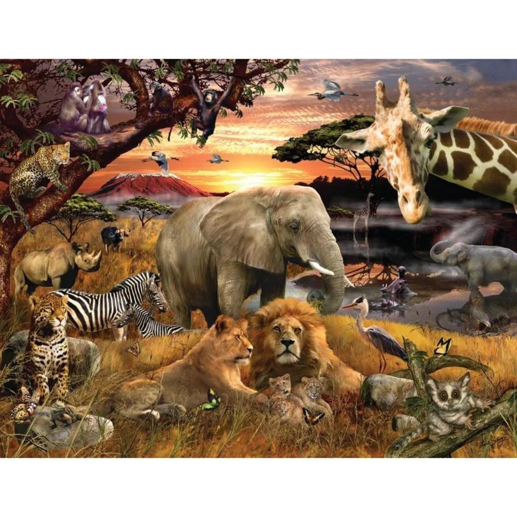 Puzzle Wild Savannah-Southern Agriculture