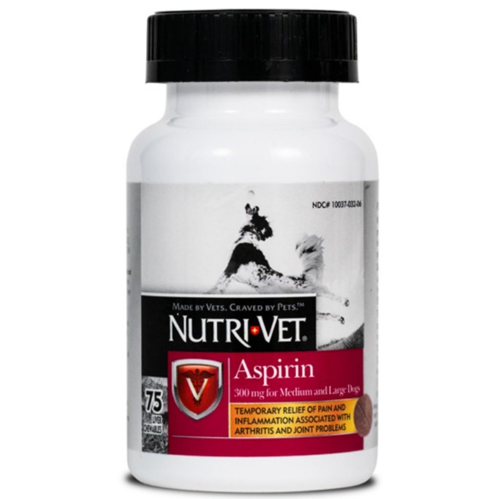 Nutri-Vet Aspirin For Medium/Large Dogs 300 mg
