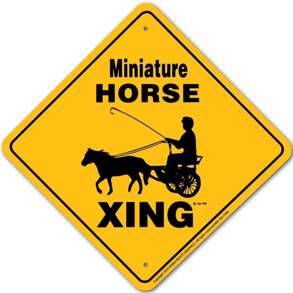 Sign Xing Miniture Horse (Cart)
