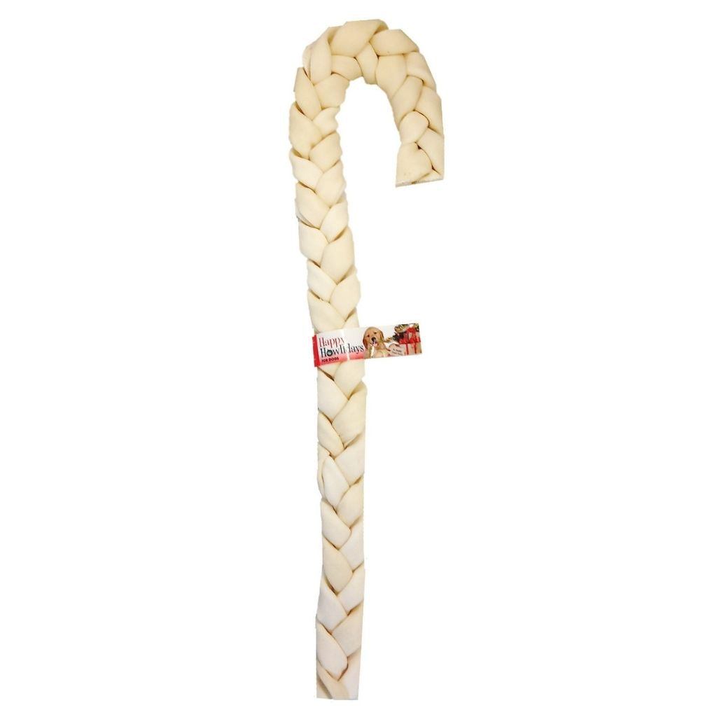 Pet Factory - Braided Cane Rawhide American Beefhide