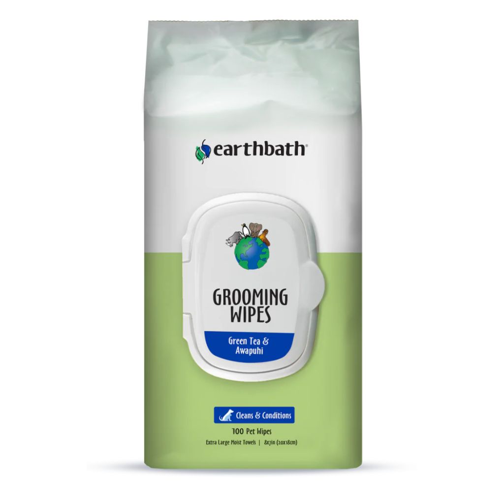 Earthbath - Grooming Wipes Green Tea