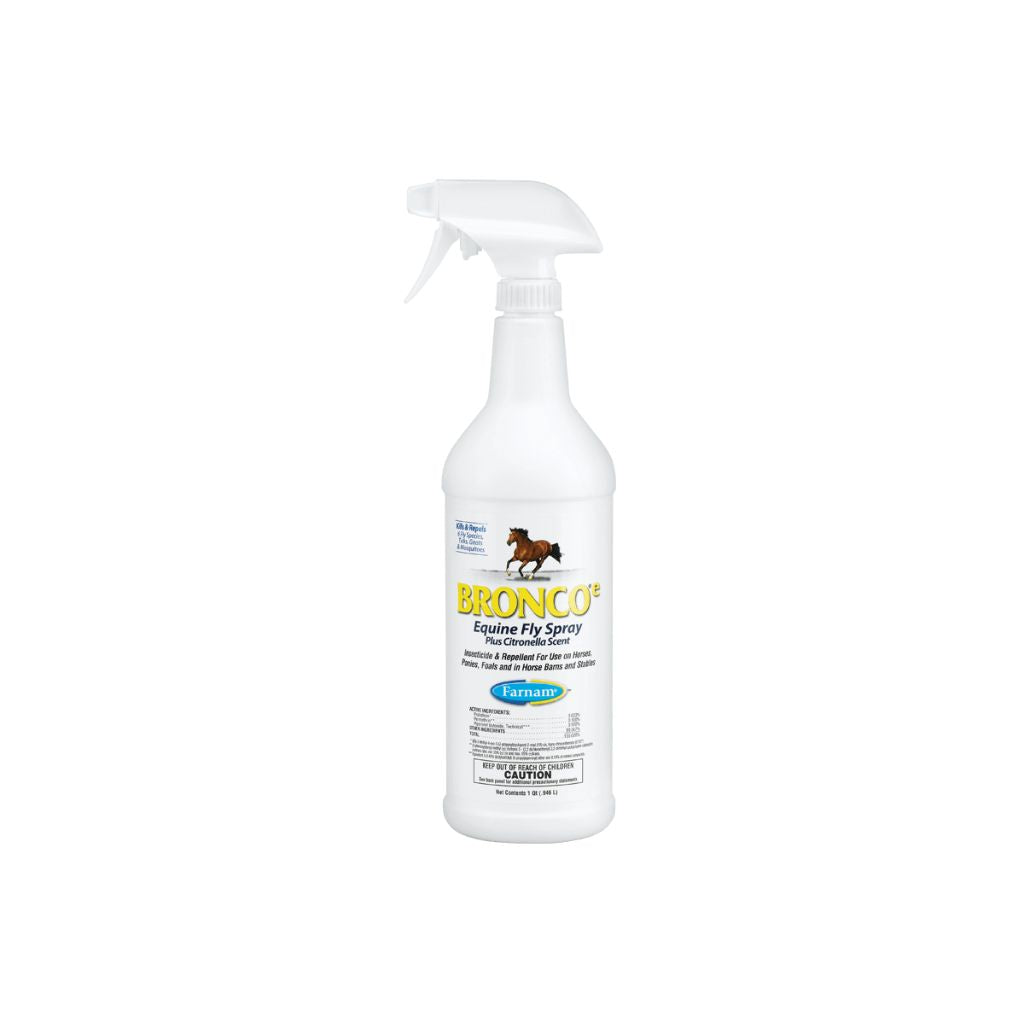 Farnam Companies - Bronco e Equine Fly Spray plus Citronella Scent