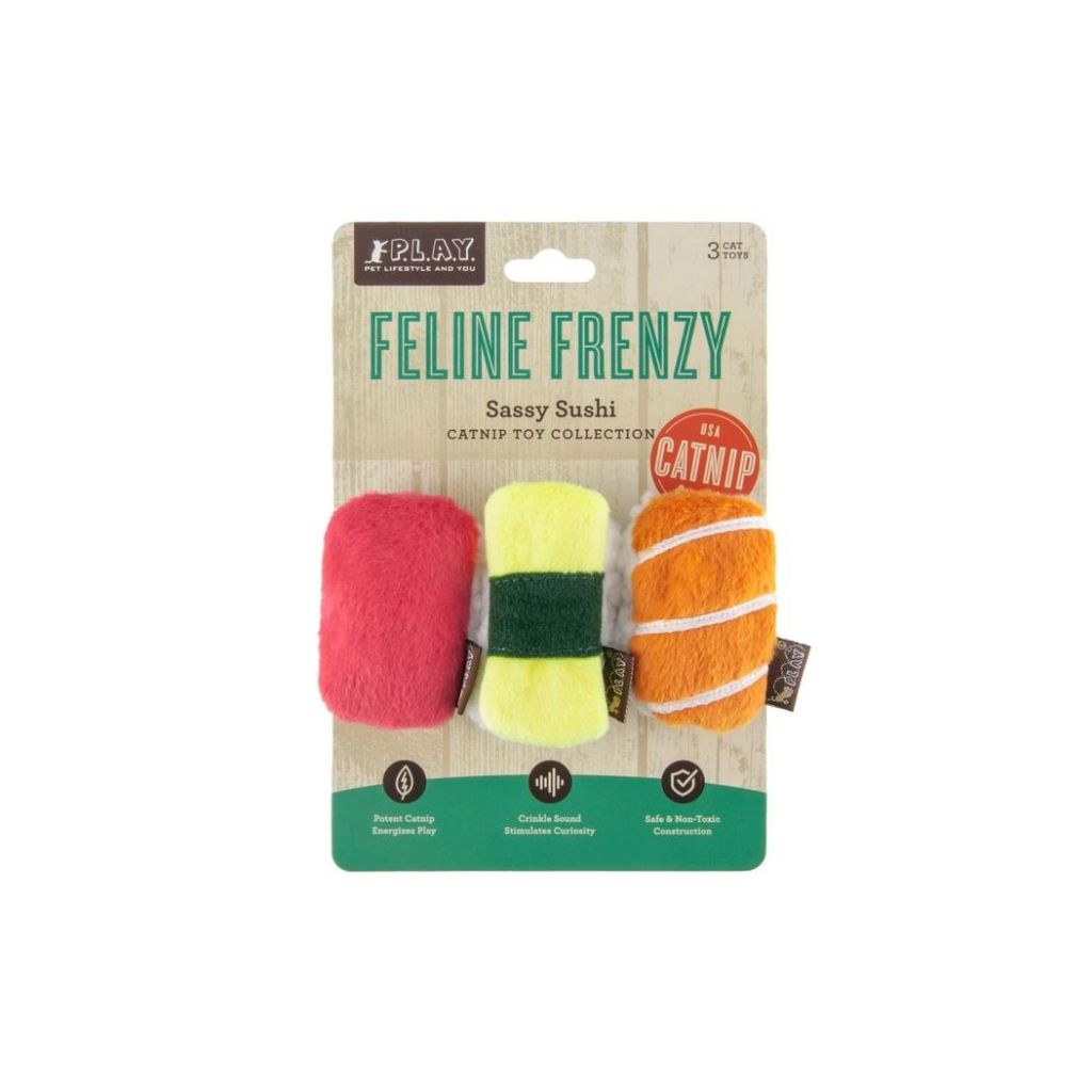 P.L.A.Y Pet Lifestyle And You - Feline Frenzy Sassy Sushi