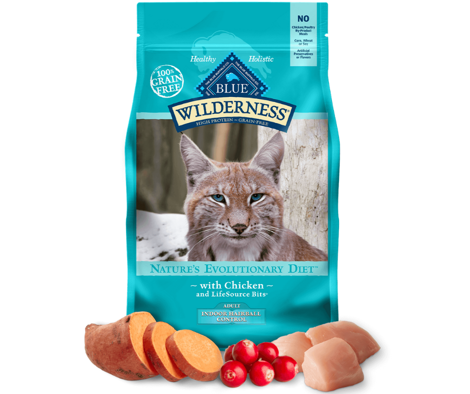 Blue holistic cat outlet food