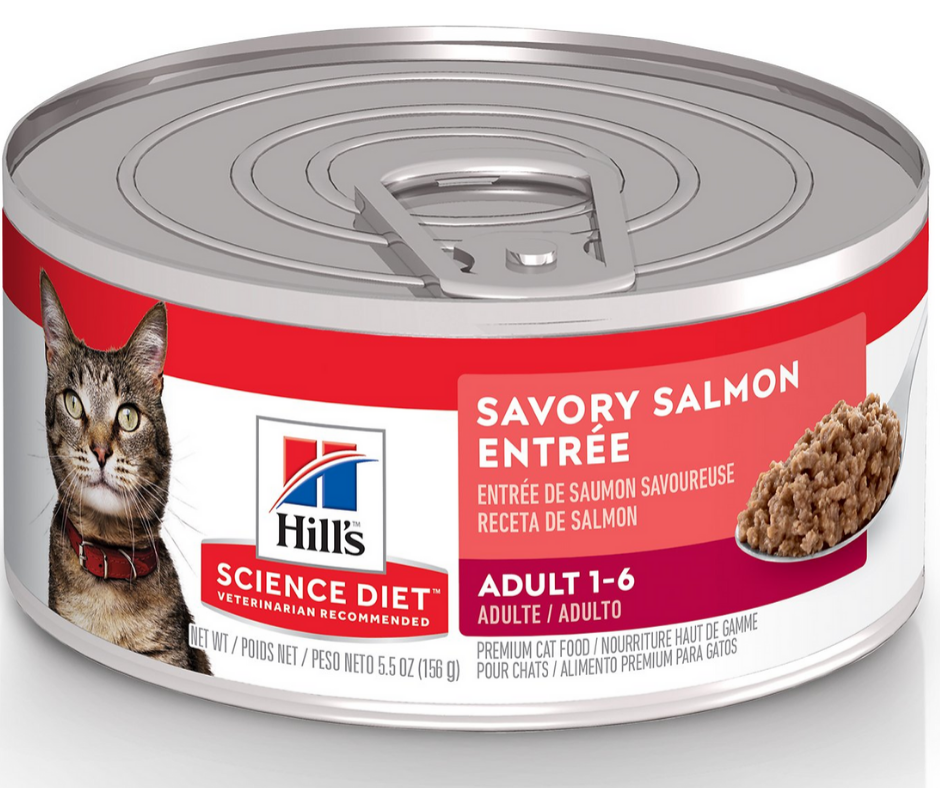 Hill's Science Diet - All Breeds, Adult Cat Savory Salmon Entrée Canned Cat Food-Southern Agriculture