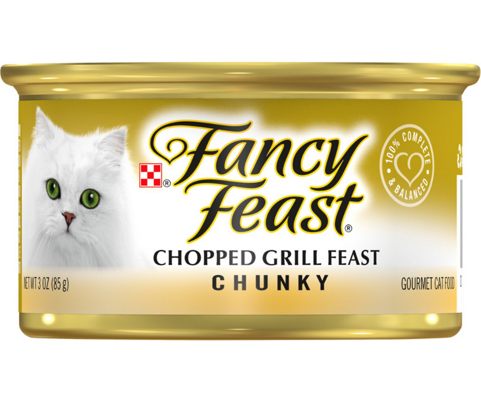Purina Fancy Feast - All Breeds, Adult Cat Chunky Chopped & Grilled Chicken Recipe Canned Cat Food-Southern Agriculture
