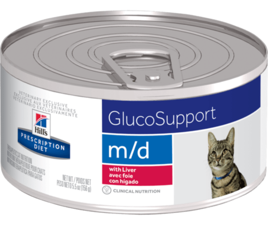 Hill's Prescription Diet - m/d GlucoSupport Feline - Liver Canned Cat Food-Southern Agriculture
