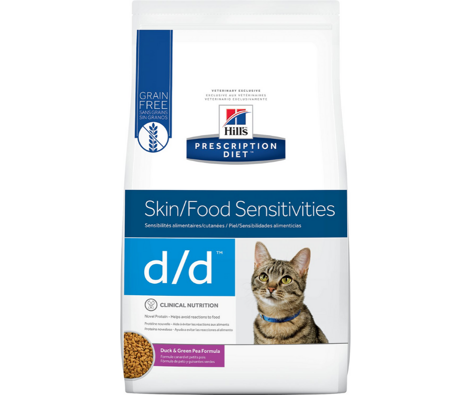 Hill's Prescription Diet - d/d Skin & Food Sensitivities Feline Duck & Green Pea Dry Cat Food-Southern Agriculture