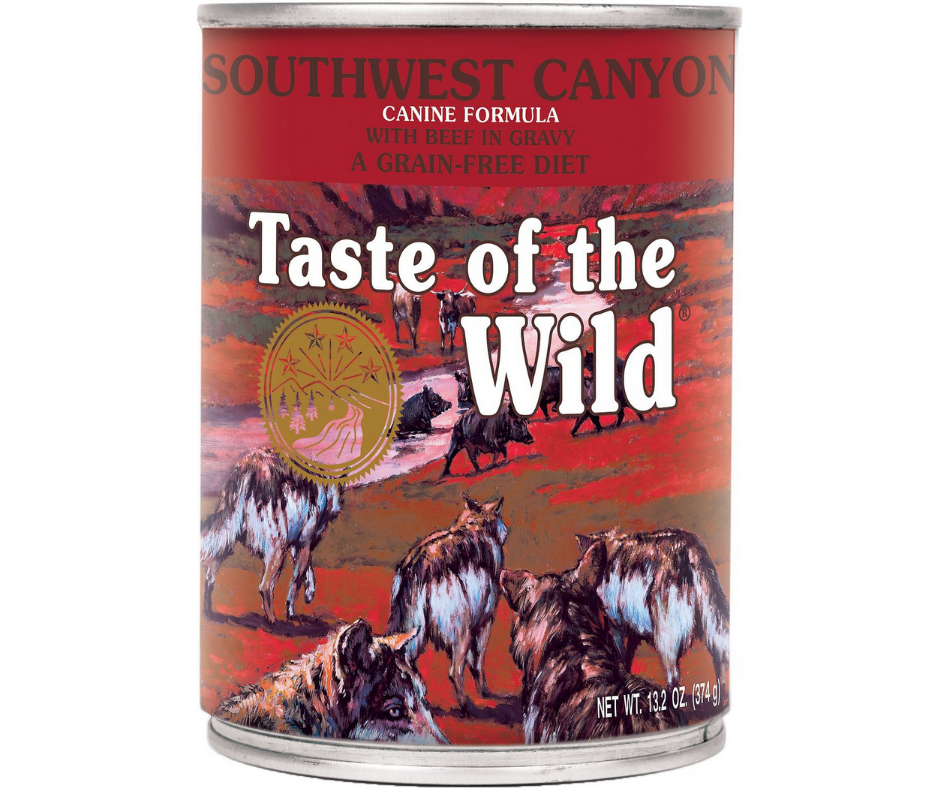 Taste of the Wild - All Breeds, Adult Dog Grain-Free Southwest Canyon Recipe Canned Dog Food-Southern Agriculture