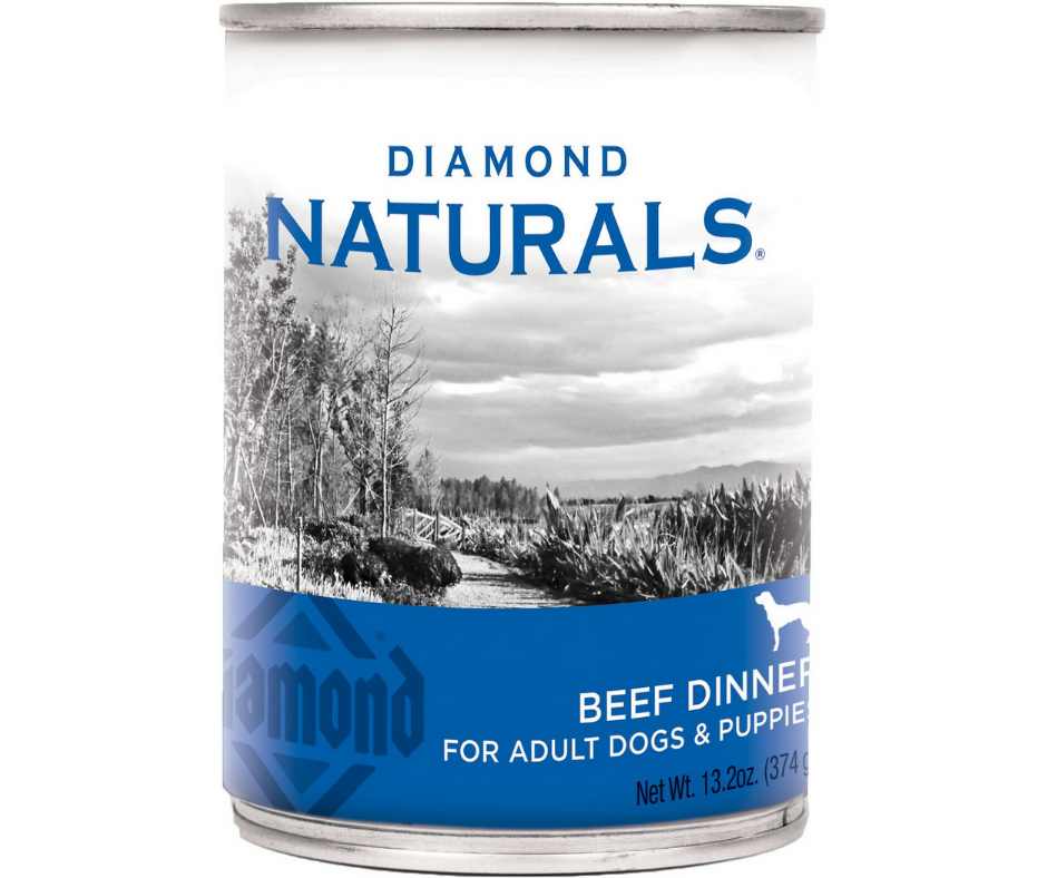 Diamond Naturals All Dog Breeds All Life Stages Beef Dinner Canned