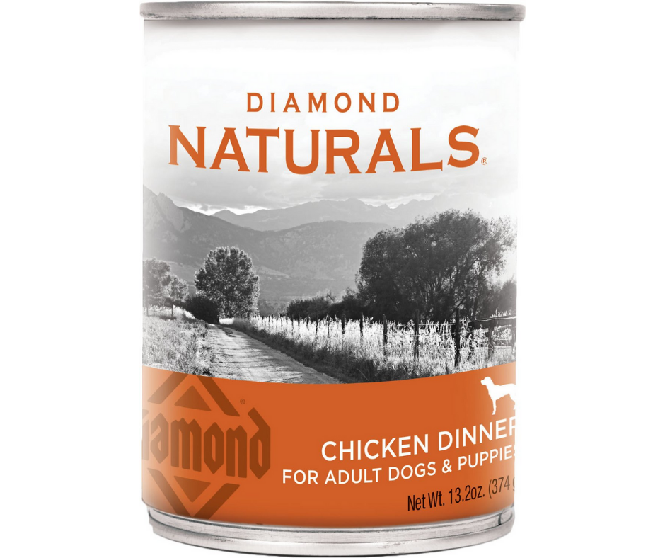 Diamond Naturals All Dog Breeds All Life Stages Chicken Dinner Can