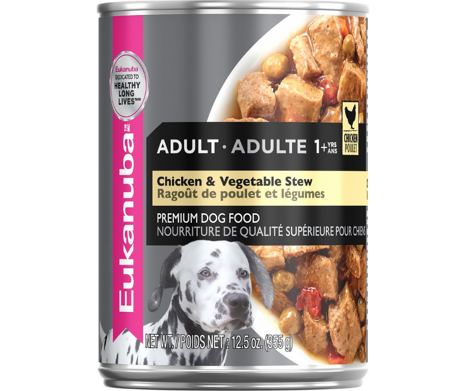 Eukanuba - All Breeds, Adult Dog Chicken & Vegetable Stew Formula Canned Dog Food-Southern Agriculture