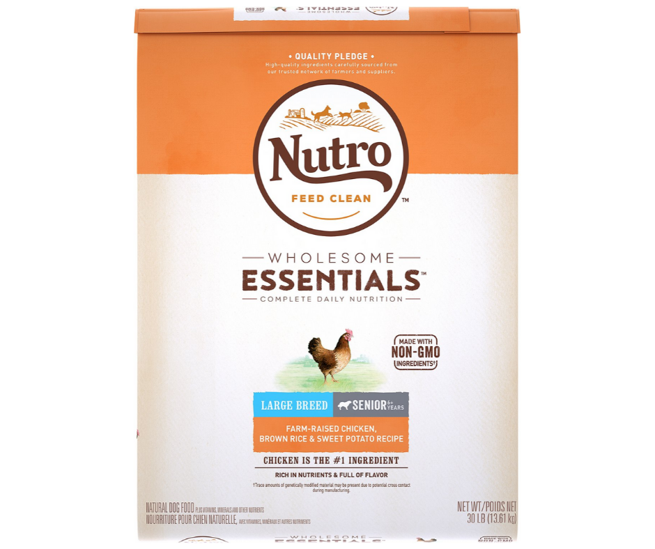 Nutro wholesome essentials dog food clearance reviews