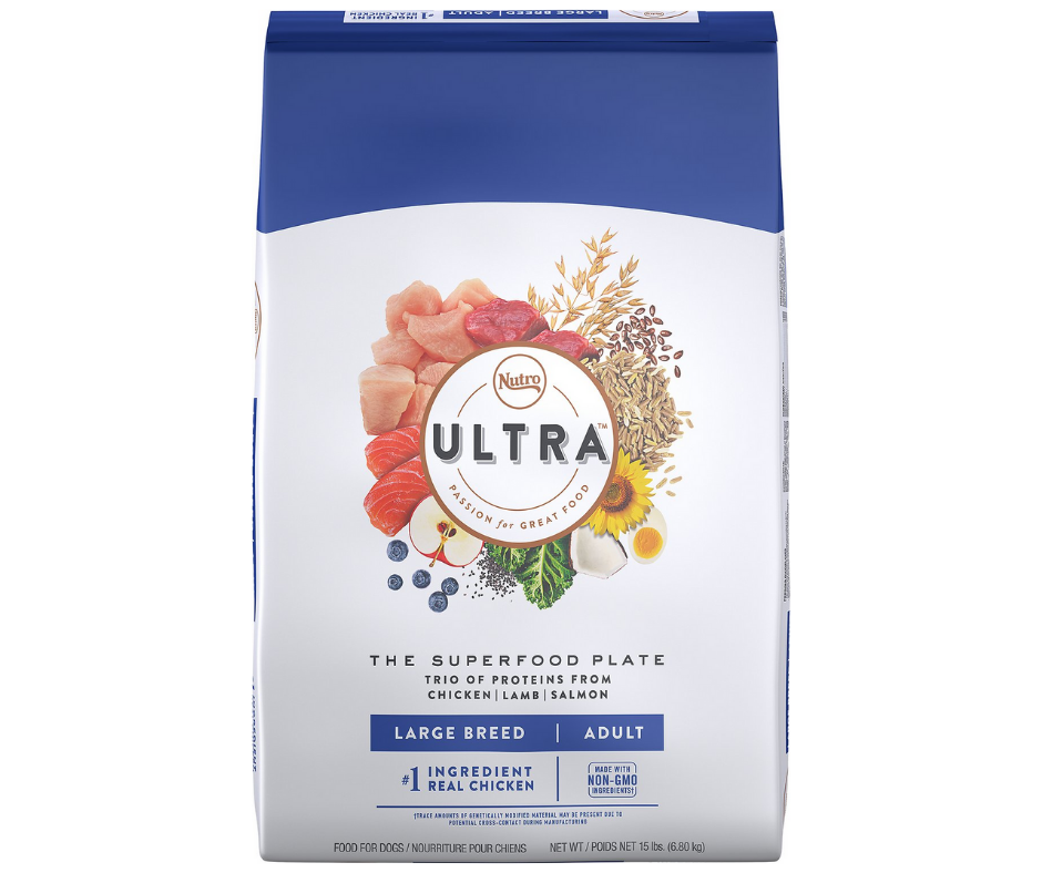 Ultra dog food clearance ingredients