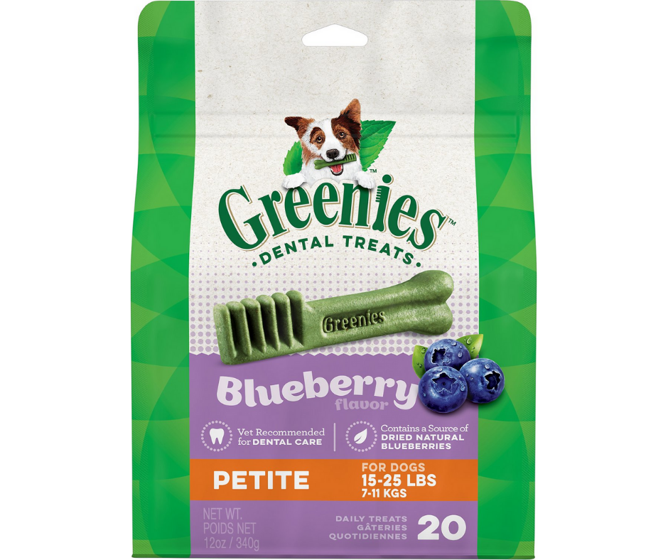 Greenies - Bursting Blueberry Petite Dental. Dog Treats.-Southern Agriculture