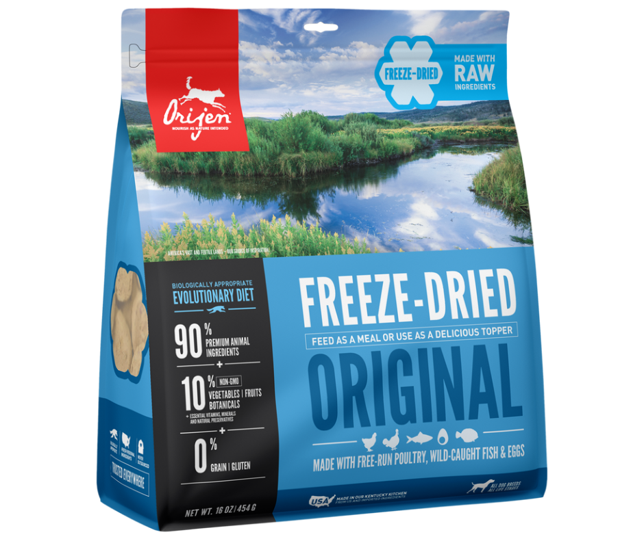 Champion Petfoods Orijen All Breeds, Adult Dog FreezeDried Original