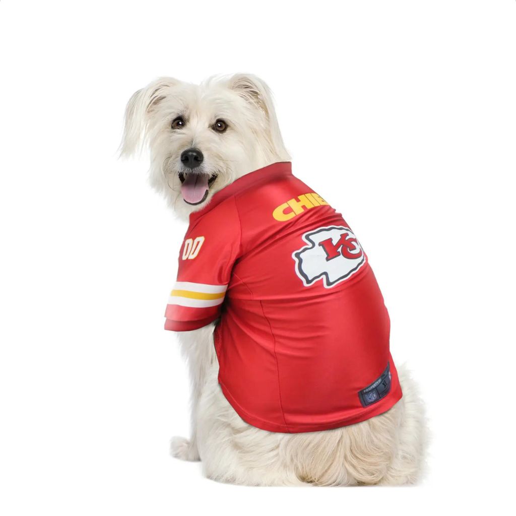 kansas city chiefs gear Kansas City Chiefs Pet Premium Jersey