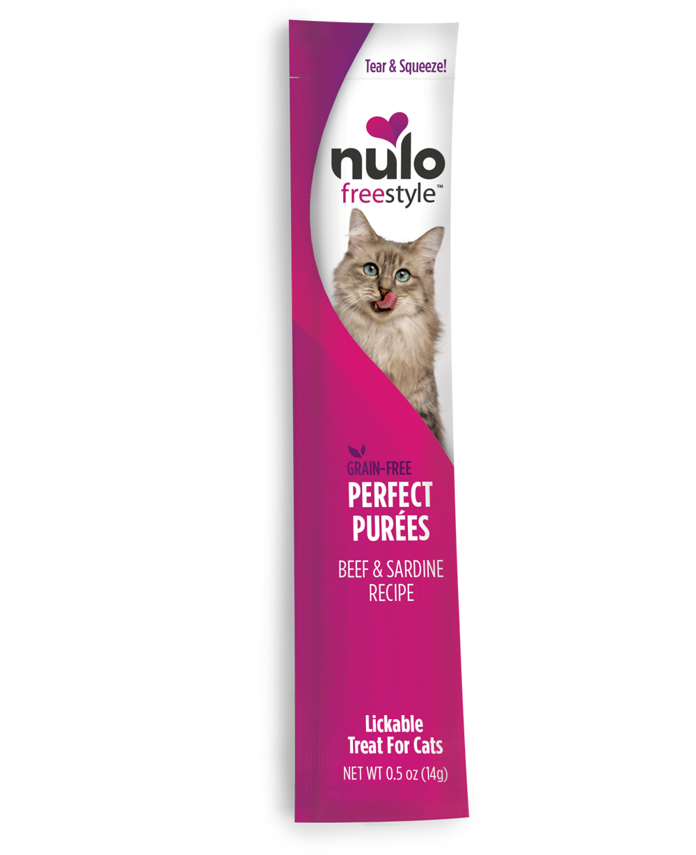 Nulo - Freestyle Perfect Purees Beef & Sardine 0.5 oz pkg Cat Treats-Southern Agriculture