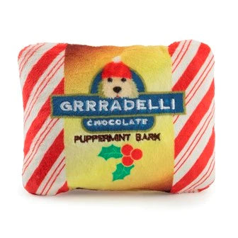 Haute Diggity Dog - Grradeli Puppermint BarkSquare Dog Toy