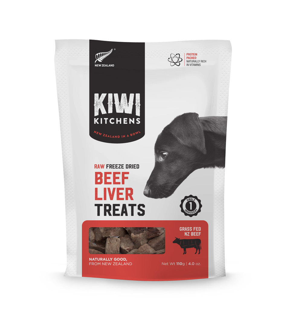 Kiwi Kitchens - Beef Liver Treats Raw Freeze Dried Grass Fed