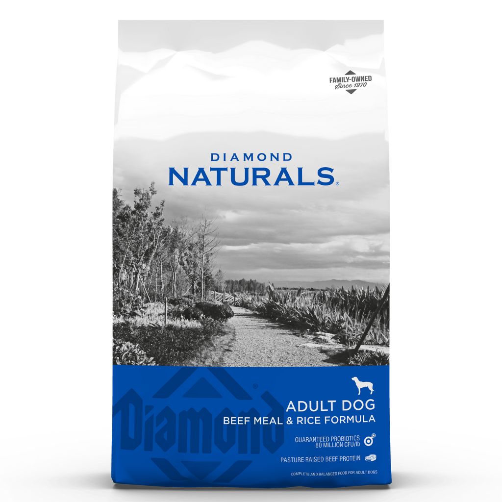 Diamond Naturals Beef Meal & Rice Adult Dog Food 40 lb