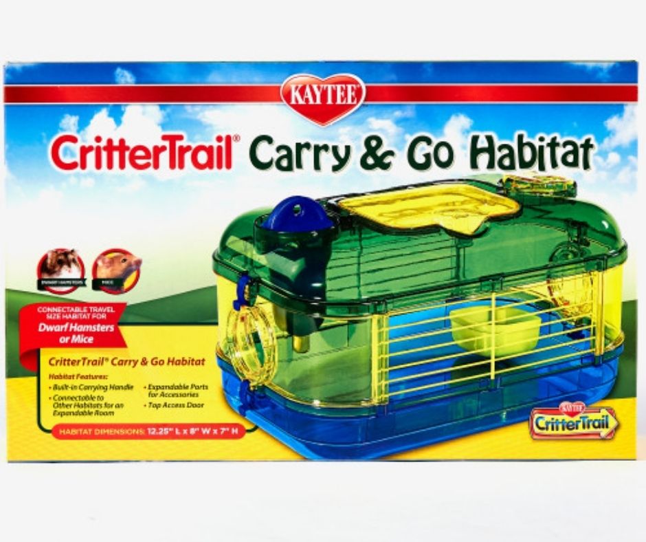 At tilpasse sig Give Kronisk Kaytee CritterTrail Carry & Go Travel Habitat
