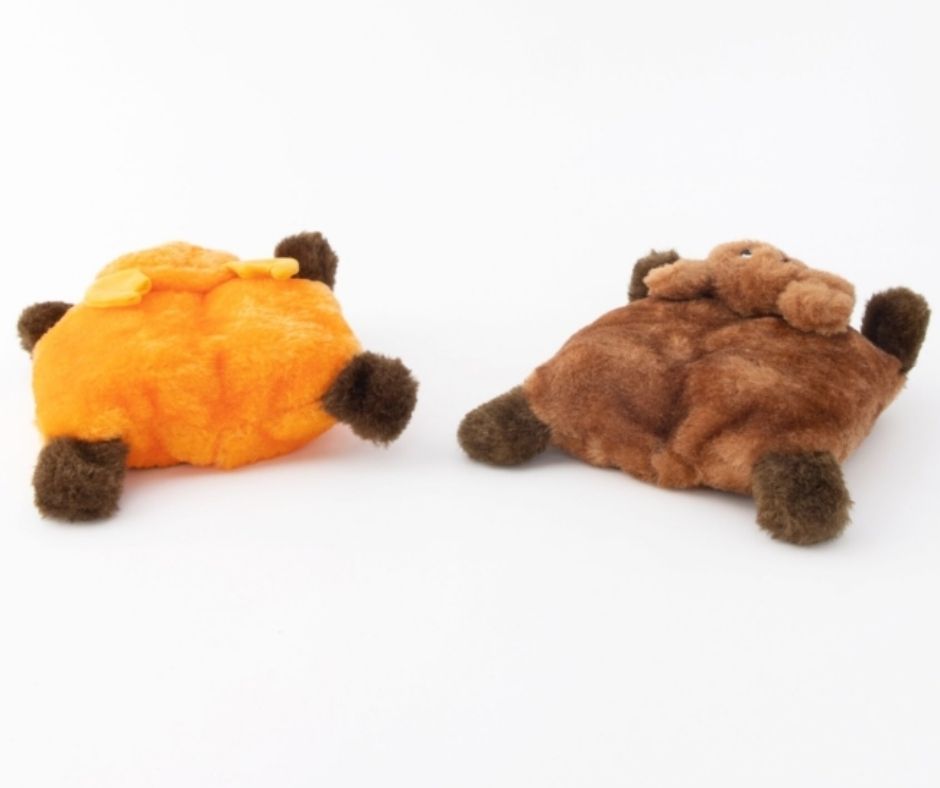 ZippyPaws, Squeakie Pad 2-Pack (Bear, Moose).-Southern Agriculture