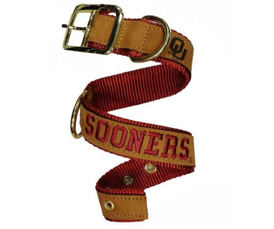 Sooners Dog Collar by Zep Pro-Southern Agriculture