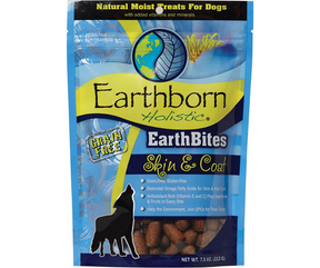 Earthborn Holistic - EarthBites Skin & Coat Recipe. Dog Treats.-Southern Agriculture