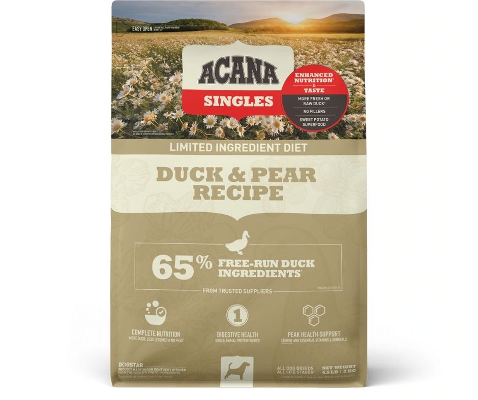Champion Petfoods, Acana Singles - Duck & Pear Recipe Dry Dog Food-Southern Agriculture