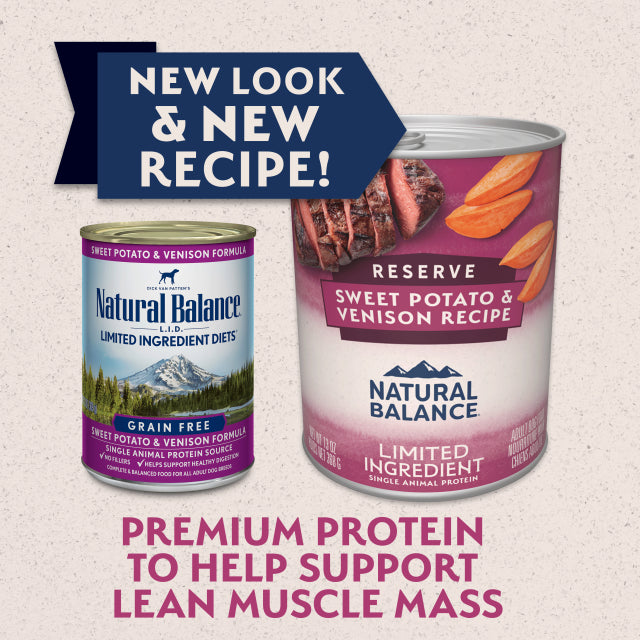 LID Limited Ingredient Diets Sweet Potato & Venison Canned Dog Food