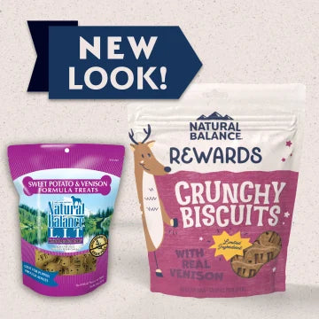 Natural Balance - L.I.T. Limited Ingredient Treats Sweet Potato & Venison Formula Dog Treats
