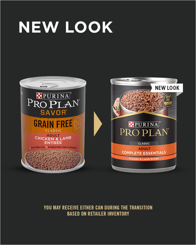 Purina Pro Plan Savor - All Breeds, Adult Dog Classic Grain-Free Chicken & Lamb Entree Canned Dog Food-Southern Agriculture