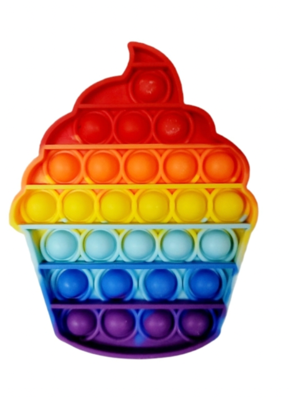 Queens Design - Cupcake Fidget Pop Toy