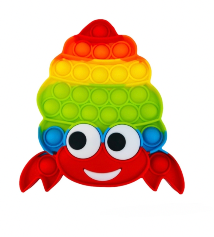 Queens Design - Hermit Crab Fidget Pop Toy