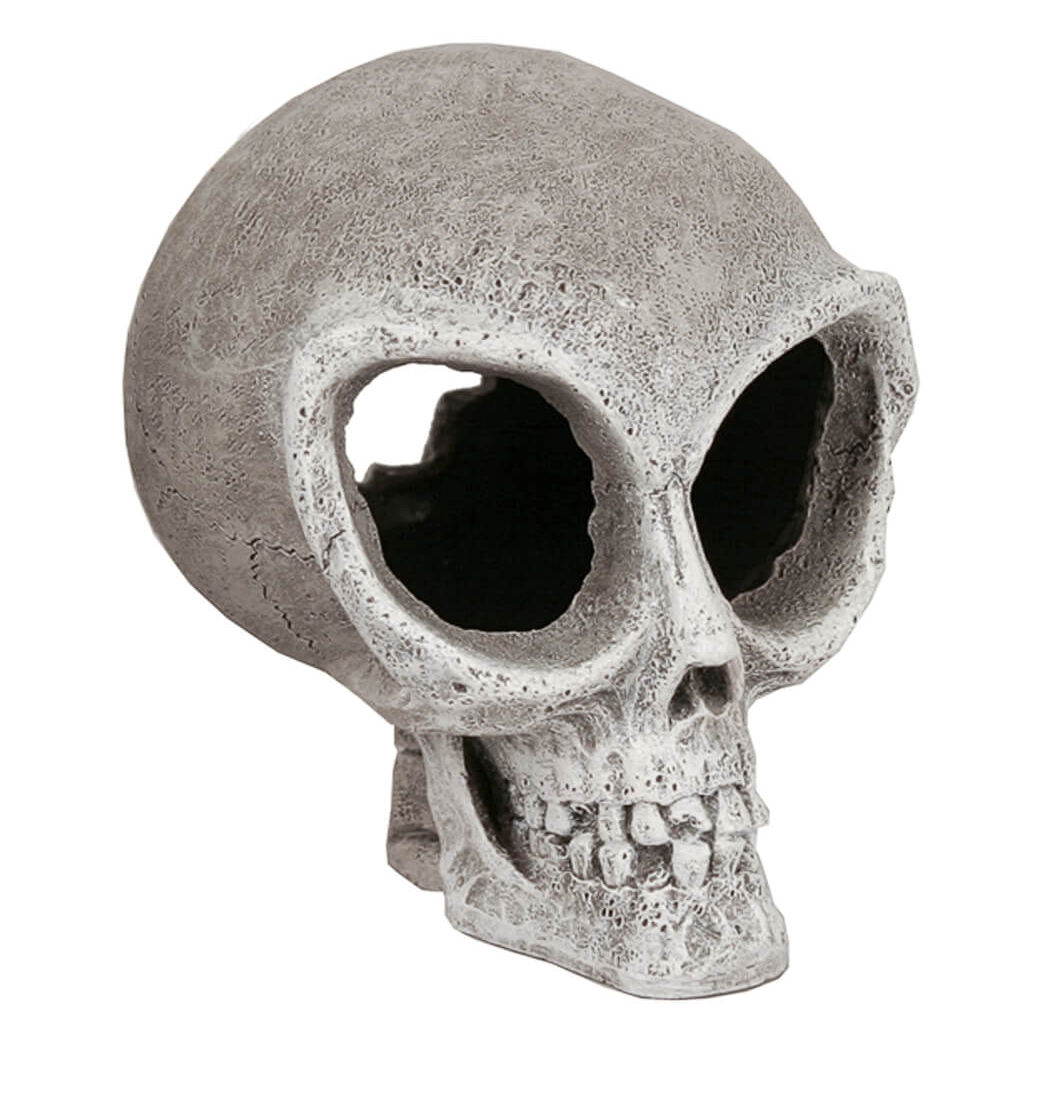 Blue Ribbon - Alien Skull Small Ornament