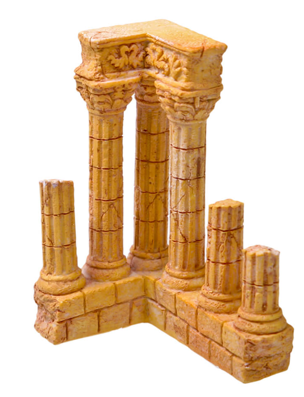 Blue Ribbon - Column Ruins Terra Cotta Ornament