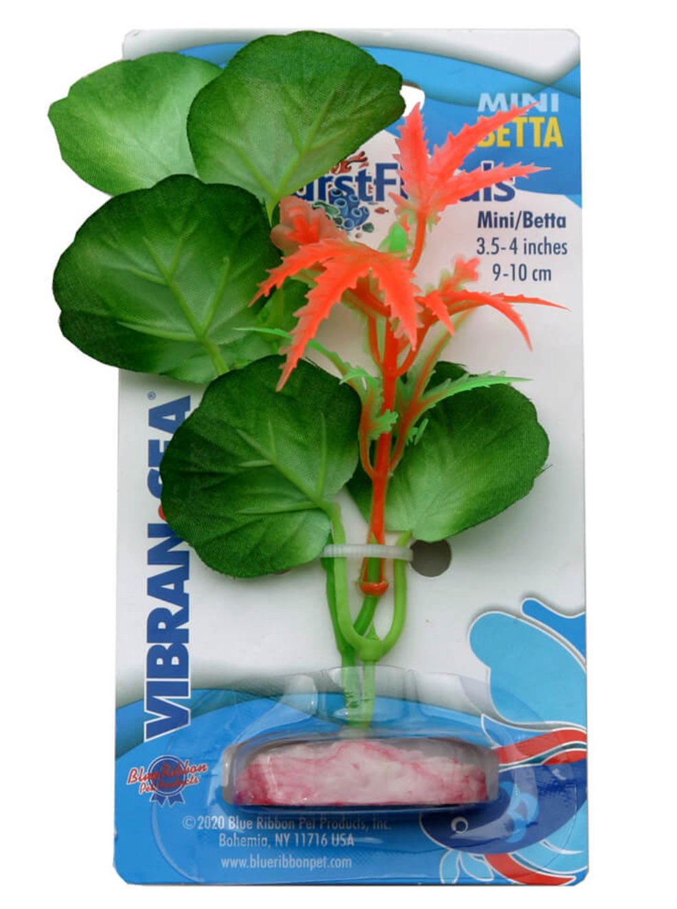 Blue Ribbon - Broad Lily Leaf Plant Green Silk-Style With Resin Base