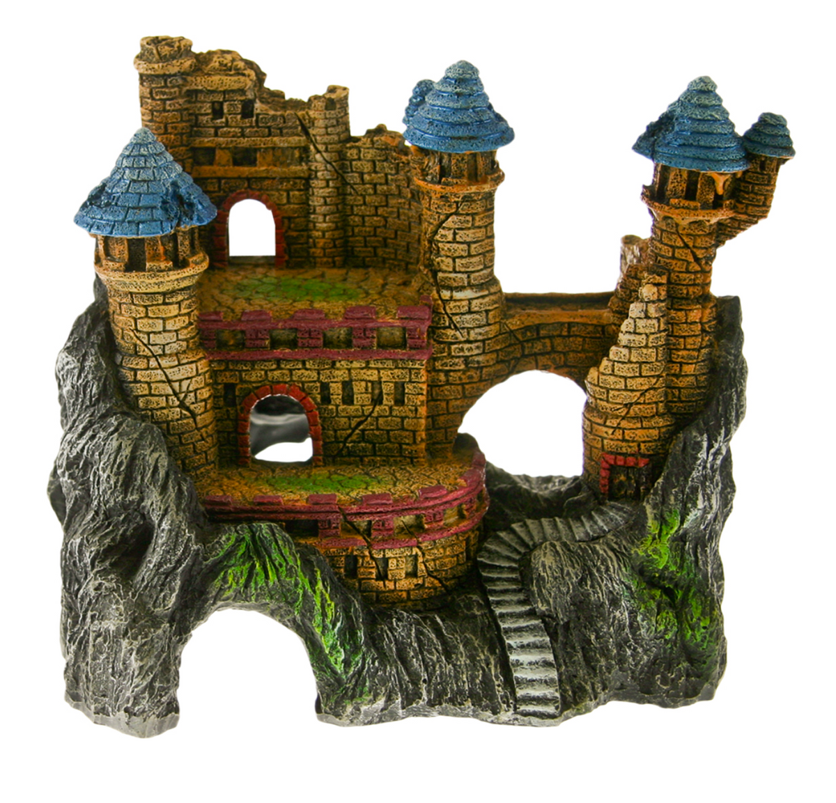 Blue Ribbon - Castle Large Fish Tank Ornament