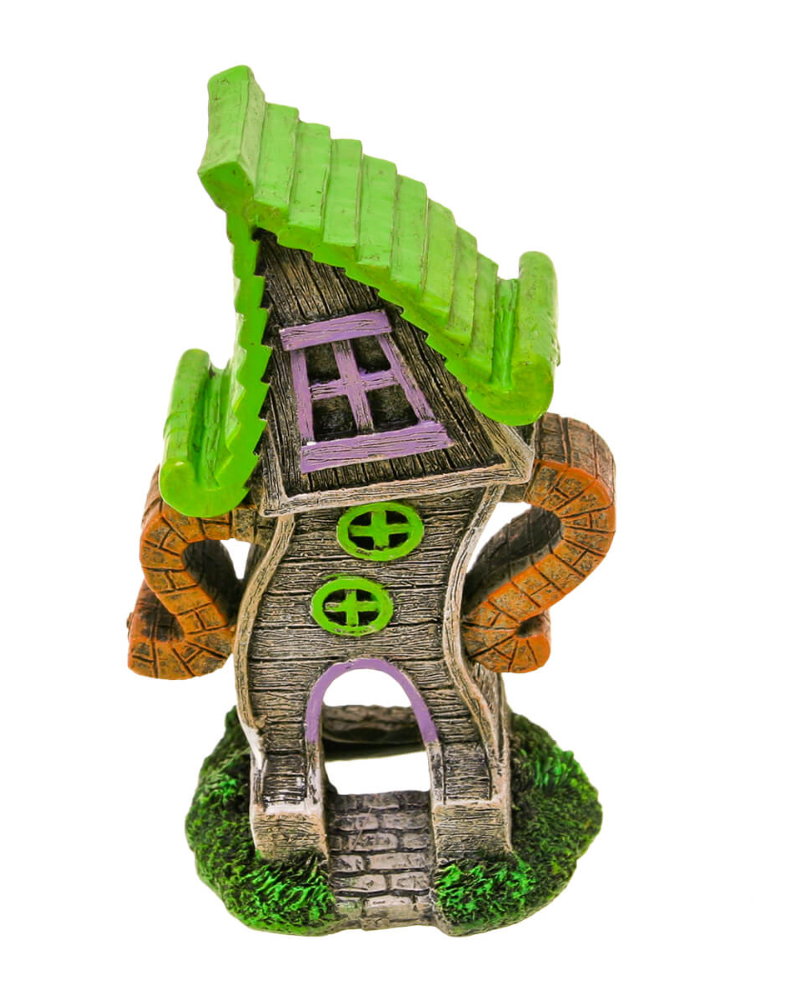 Blue Ribbon - Fun House Large Fish Tank Ornament