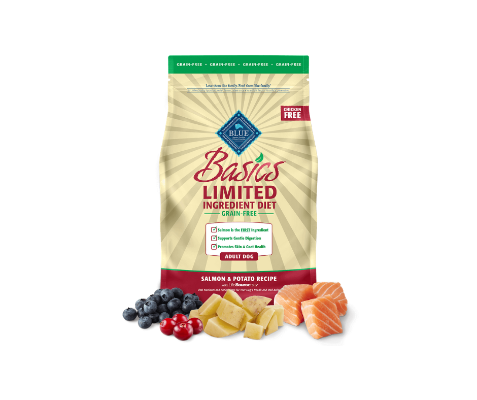 Blue buffalo basics discount grain free salmon