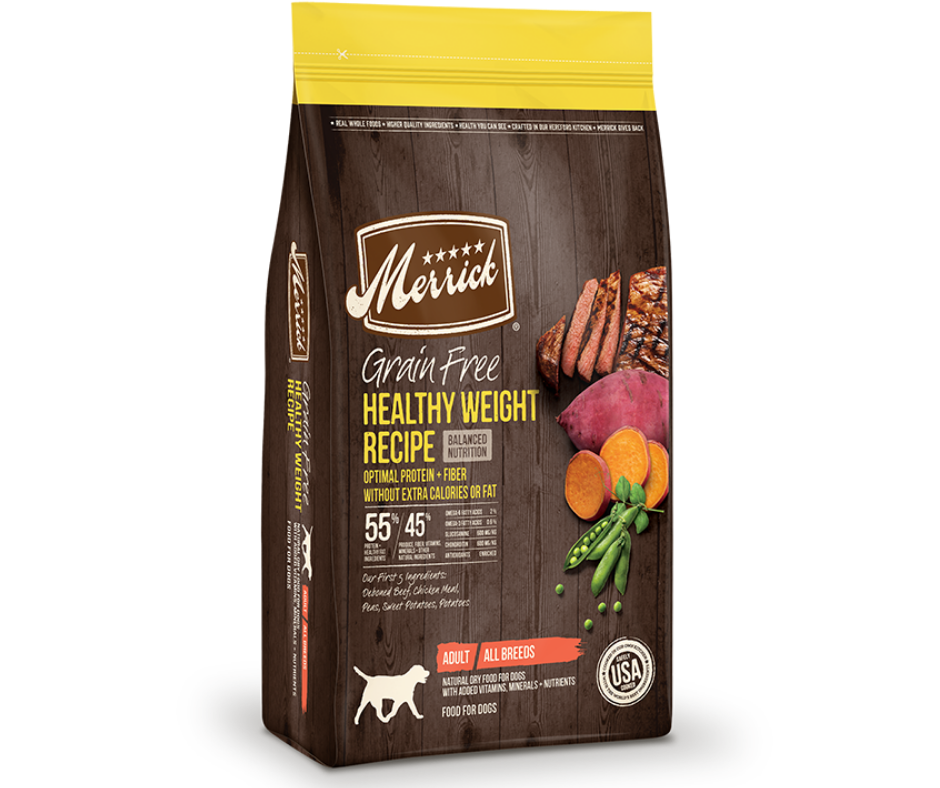 Merrick healthy shop weight review