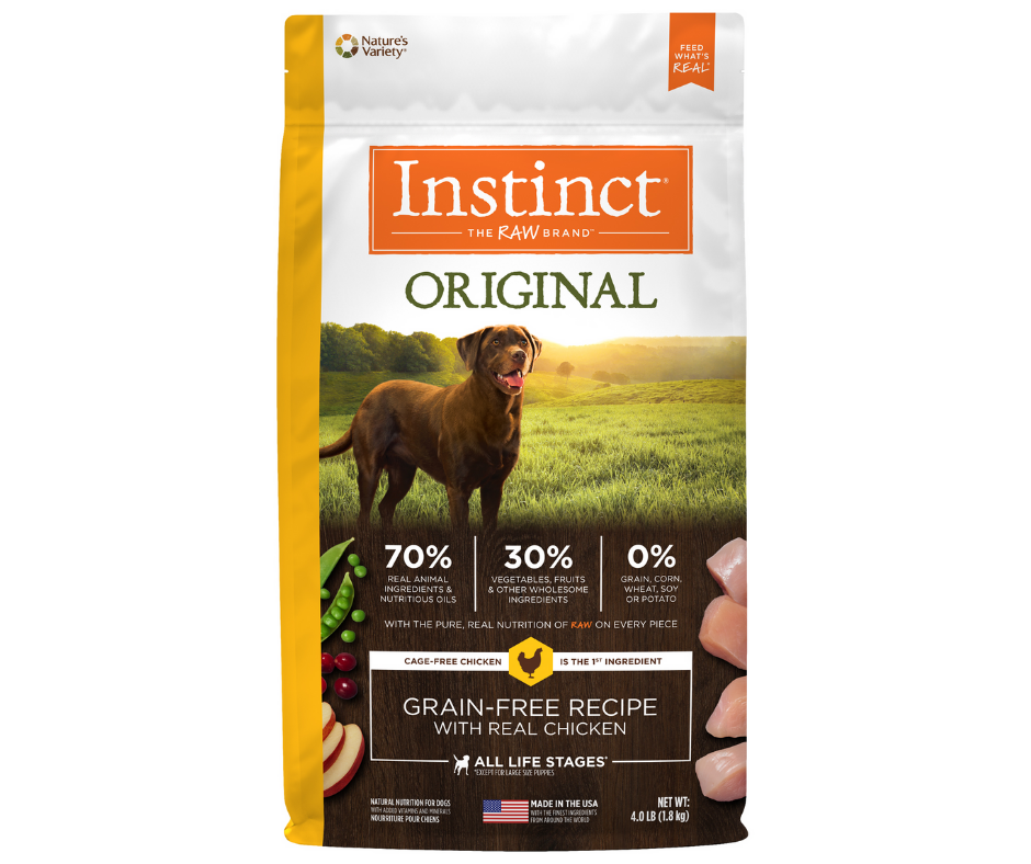 Nature's Variety Instinct Raw Boost Mixers Grain Free Freeze-Dried Raw Chicken Dog Food Topper