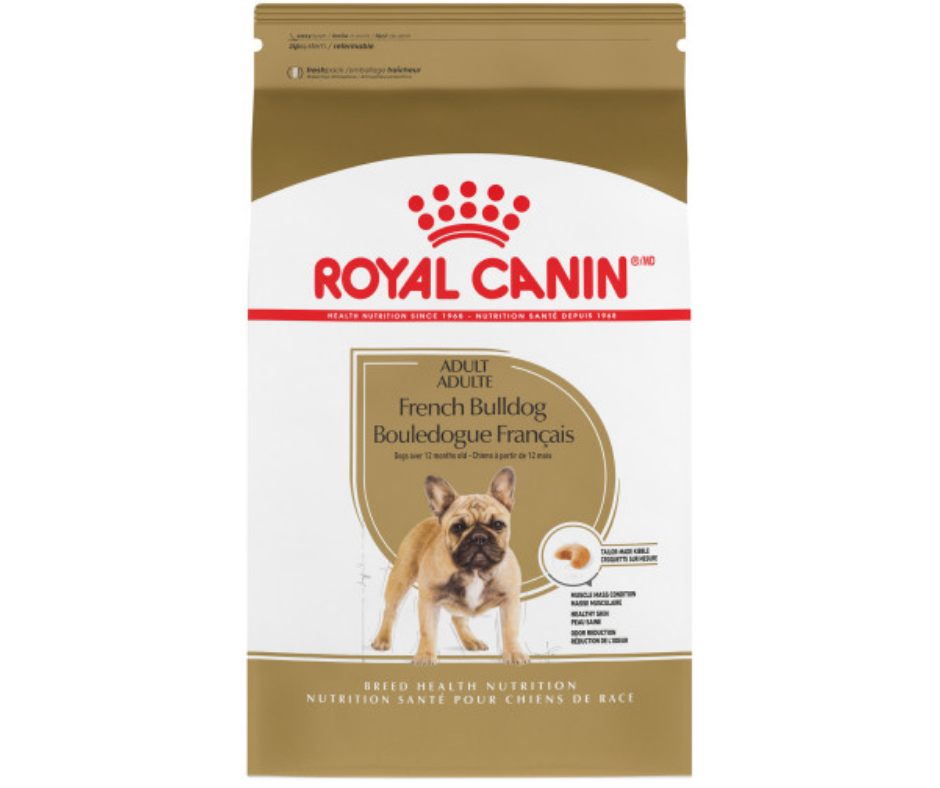 Royal Canin Breed Health Nutrition French Bulldog Adult Dry Dog Food, 17 lb
