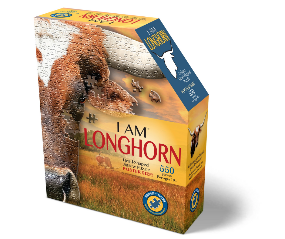 Madd Capp Puzzle: I AM Longhorn-Southern Agriculture