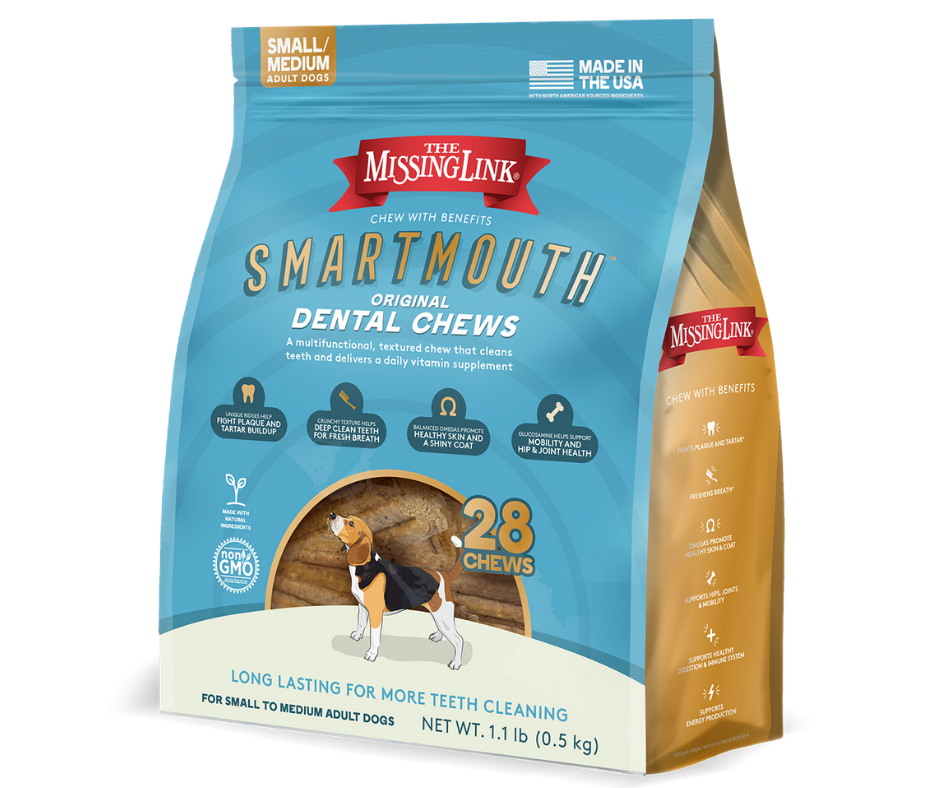 The Missing Link - SmartMouth Dental Chews. Dog Treats.-Southern Agriculture